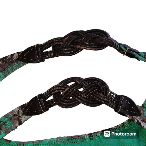 Vintage Despi Bikini Accented with Leather - Picture 11 of 14